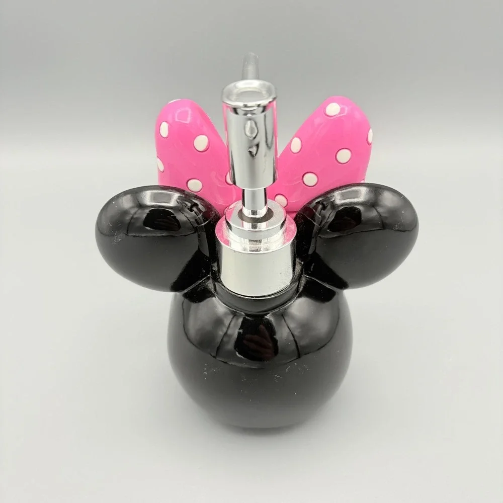 Disney Minnie Mouse Pink Bow Soap Lotion Dispenser With Pump
